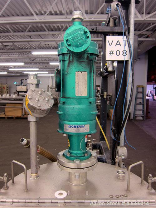 Used Graco Mixing System consisting of: (1) 45 Gallon Stainless Steel Graco Tan