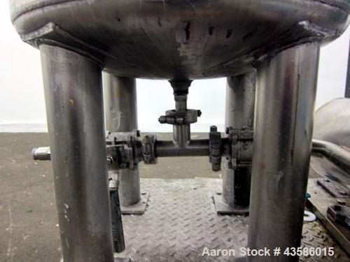 Used Graco Mixing System consisting of: (1) 45 Gallon Stainless Steel Graco Tan