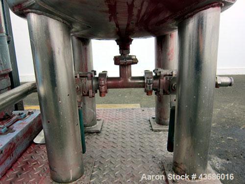Used Graco Mixing System consisting of: (1) 45 Gallon Stainless Steel Graco Tan