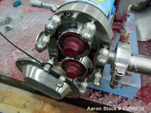 Used Graco Mixing System consisting of: (1) 45 Gallon Stainless Steel Graco Tan