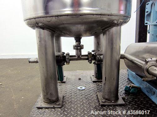 Used Graco Mixing System consisting of: (1) 45 Gallon Stainless Steel Graco Tan