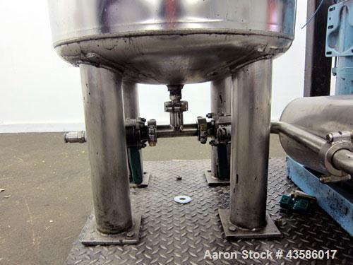 Used- Graco Mixing System consisting of: (1) 45 Gallon Stainless Steel Graco Tan