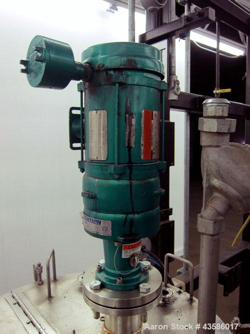 Used Graco Mixing System consisting of: (1) 45 Gallon Stainless Steel Graco Tan