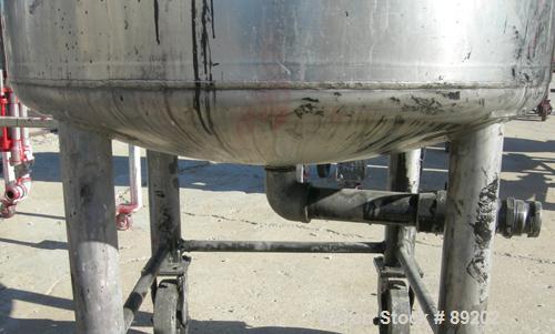 USED: 100 Gallon Stainless Steel Graco Tank, Model XJCK-43