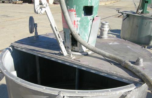 USED: 100 Gallon Stainless Steel Graco Tank, Model XJCK-44