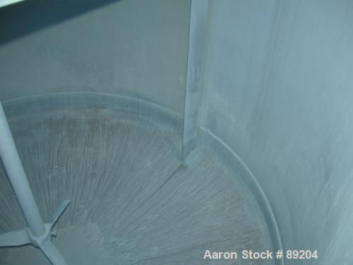 USED: Graco tank, 100 gallon, 304 stainless steel, vertical. 30" diameter x 20" straight side. Flat bolt on top with 1/4 hinged cover, dish bottom. Top entering Lightnin agitator, model XJCK-43. 1" d...