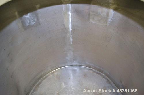 Used 100 Gallon Stainless Steel Groen Tank