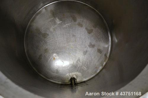 Used 100 Gallon Stainless Steel Groen Tank