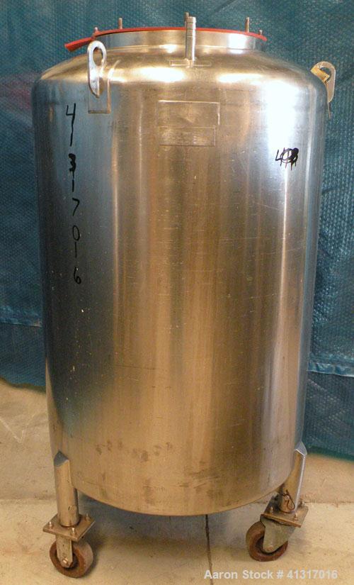 Used 120 Gallon Stainless Steel Groen Pressure Tank, Model 120 GAL SP