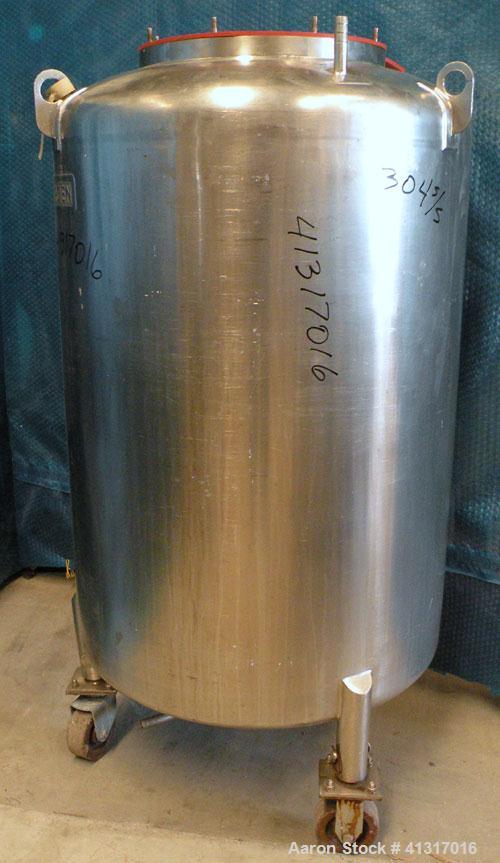 Used 120 Gallon Stainless Steel Groen Pressure Tank, Model 120 GAL SP