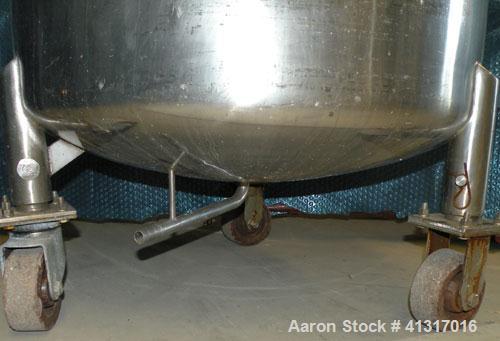 Used 120 Gallon Stainless Steel Groen Pressure Tank, Model 120 GAL SP