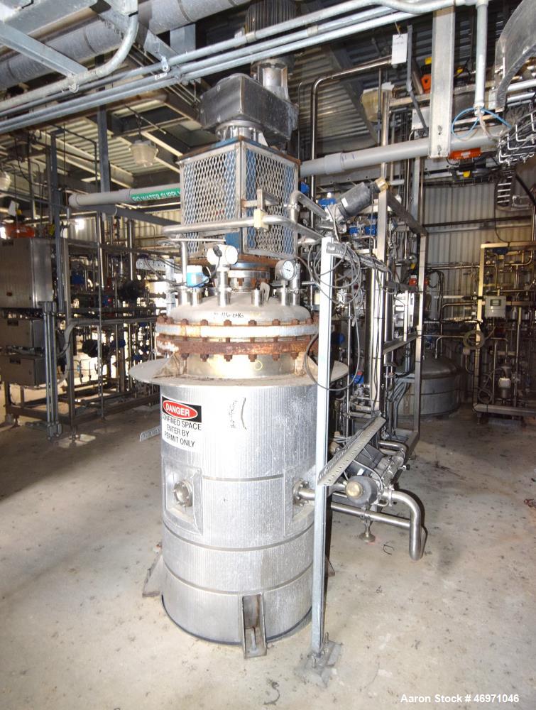 Used Groen Pressure Tank, Approximate 450 Gallons, 316 Stainless Steel