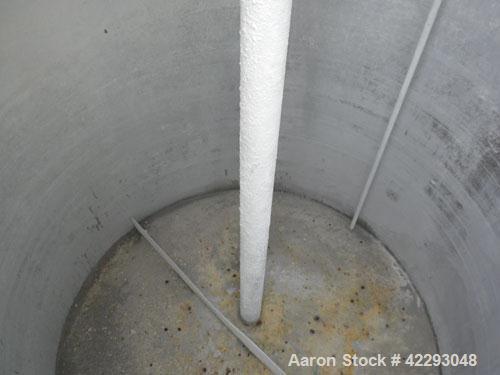 Used Hartel Tank, 400 Gallon, 304 Stainless Steel, Vertical. 45'' Diameter x 60'' straight side. Flat top and bottom. Openings: top 1-1/2'' tri-clamp, 2'' tri-clamp, (2) 3-1/2'' threaded, (2) 3/4'' N...
