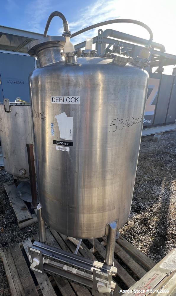 Used 150 Gallon 316 Stainless Steel Pressure Tank – Howard Fabrication | 30 PSI | Dished Top & Bottom | Agitator Port