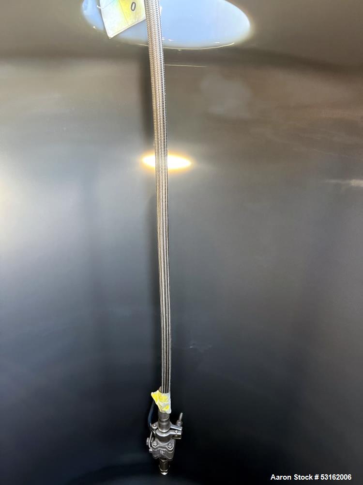 Used 150 Gallon 316 Stainless Steel Pressure Tank – Howard Fabrication | 30 PSI | Dished Top & Bottom | Agitator Port