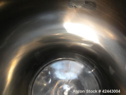 Used ITT Industries Pure-Flo Precision Tank, 165 gallon (625 liter), 316 stainless steel, vertical. 32’’ Diameter x 48’’ straight side, dished top and bottom. Internal rated atmospheric at –20 to 250...