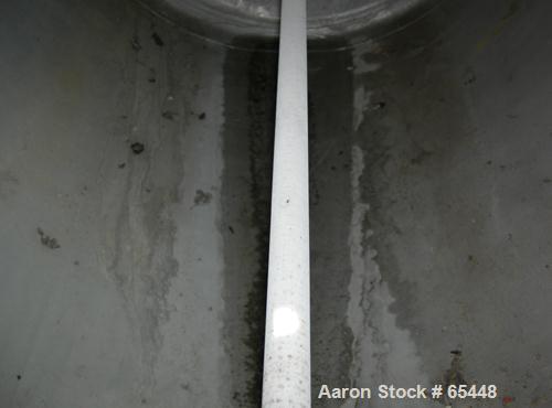 USED:Industrial Alloy Fabricators tank, 200 gallon, 316L stainless steel. 36" dia x 41" st side, dished heads, internal 14.5 psi at 300 deg F, Lightnin agitator model N330/25, 1" dia shaft with 3 bla...