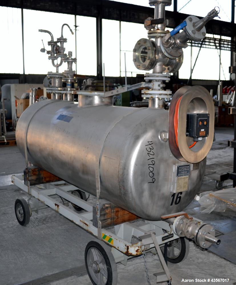 Used- Inox AG Mobile Pressure Tank, 1000 Liter (264.25 Gallon)