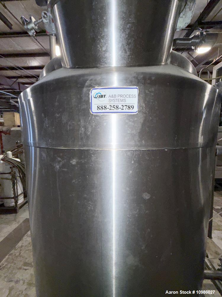 Used AB Process / JBT Mixing System | 200 Gallon Jacketed Skid-Mounted Mixer