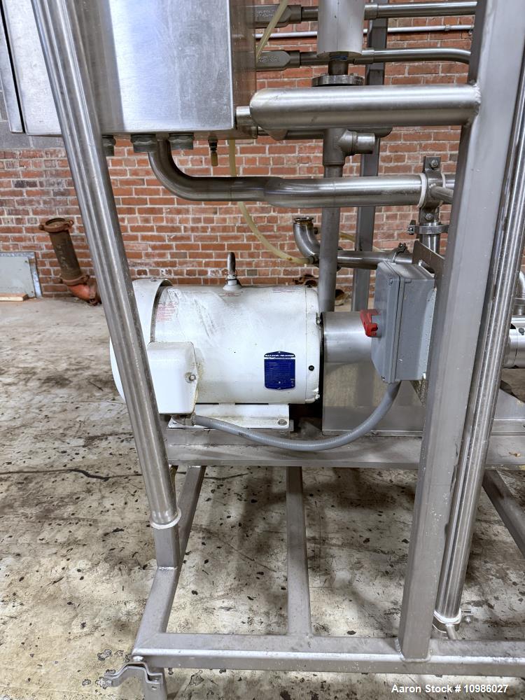 Used AB Process / JBT Mixing System | 200 Gallon Jacketed Skid-Mounted Mixer