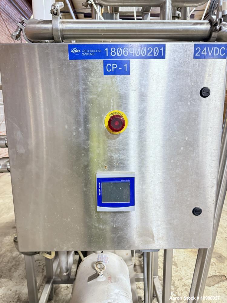 Used AB Process / JBT Mixing System | 200 Gallon Jacketed Skid-Mounted Mixer