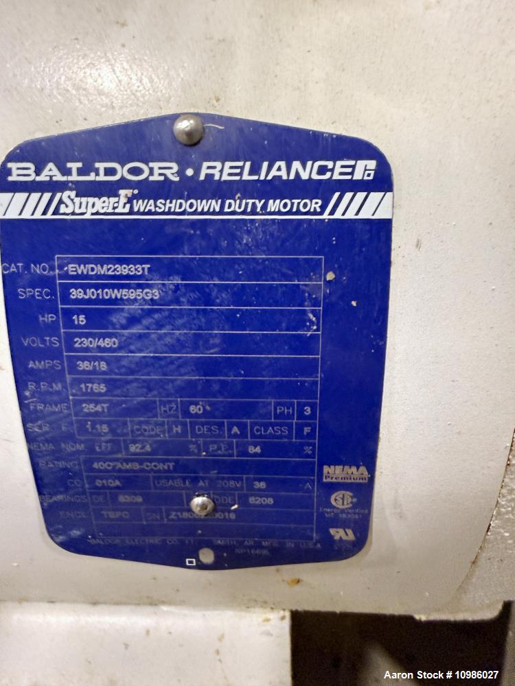 Used AB Process / JBT Mixing System | 200 Gallon Jacketed Skid-Mounted Mixer