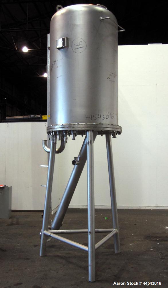 Used- 275 Gallon Stainless Steel Japrotek Pressure Tank