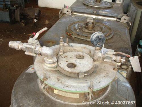 Used 100 Gallon Stainless Steel Javo N.V. Alkmaar Pressure Tank