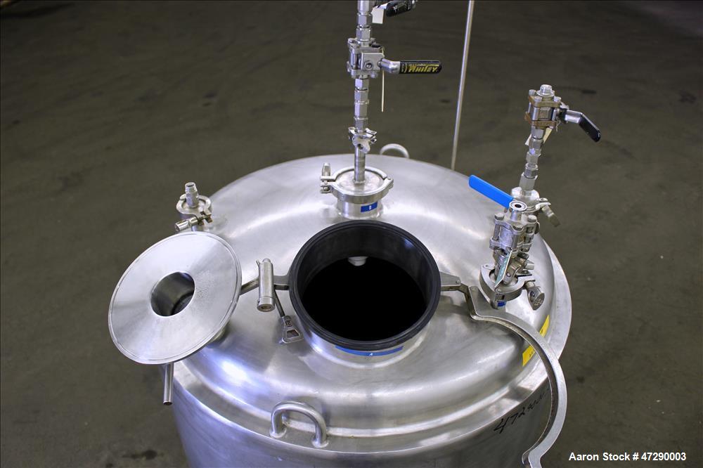 Used Lee Industries Pressure Tank, Model 100 DBT, 100 Gallons, 316 Stainless St