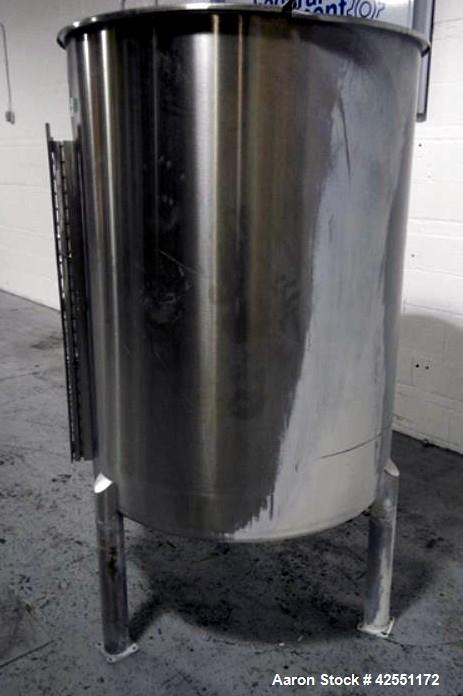 Used 1000 Liter Stainless Steel Lee Tank, Model 1000LDBT