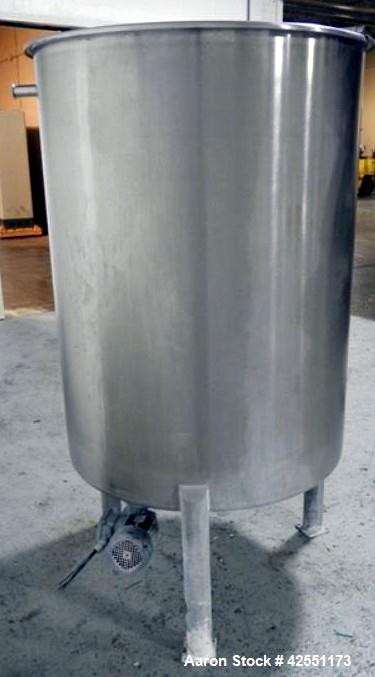 Used 1000 Liter Stainless Steel Lee tank, Model 1000LDBT
