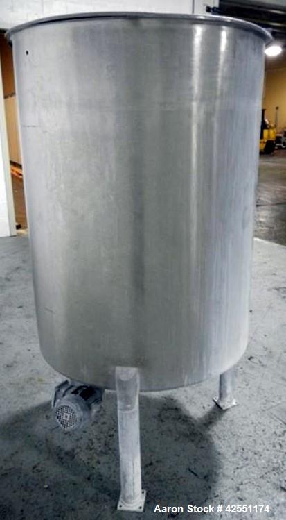 Used- 1000 Liter Stainless Steel Lee tank, Model 1000LDBT