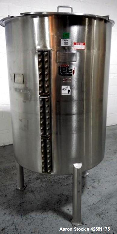 Used 1000 Liter Stainless Steel Lee tank, Model 1000LDBT