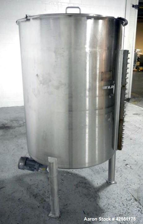 Used 1000 Liter Stainless Steel Lee tank, Model 1000LDBT