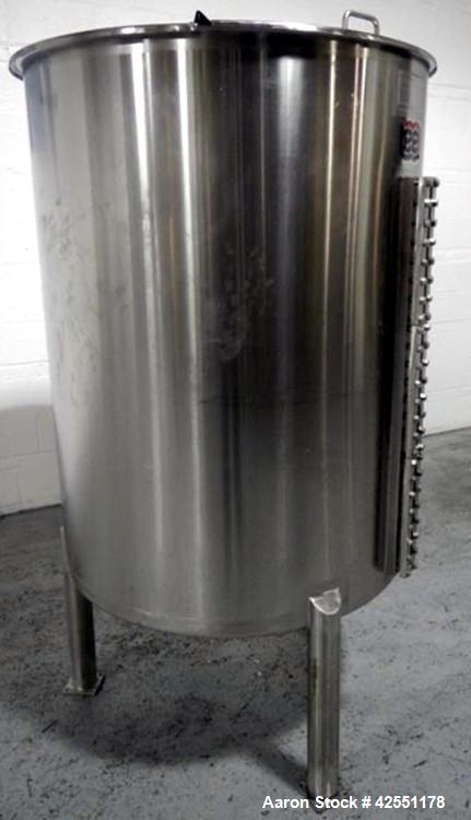 Used 1000 Liter Stainless Steel Lee tank, Model 1000LDBT