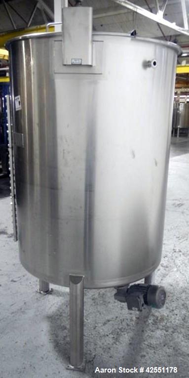 Used 1000 Liter Stainless Steel Lee tank, Model 1000LDBT