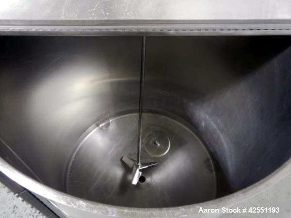 Used 1000 Liter Stainless Steel Lee Tank, Model 1000LSS