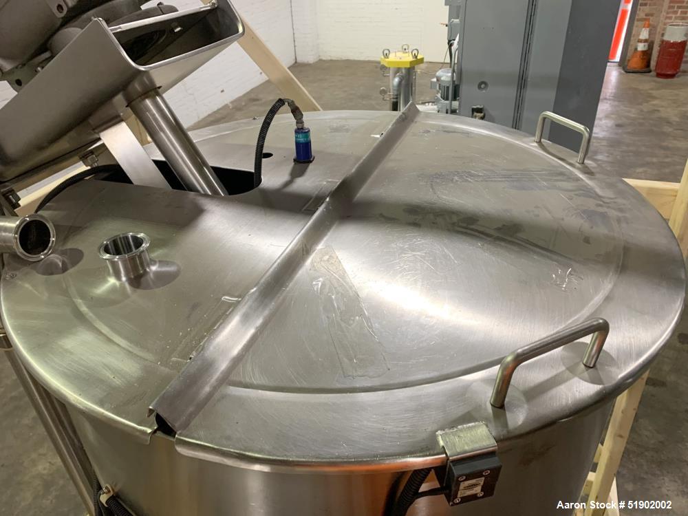 Lee Industries 100 Gallon Stainless Steel Non Jacketed Kettle