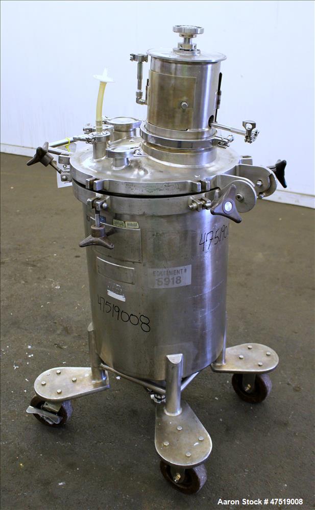 Used Lee Industries Mix Tank, Model 100LCBT, 26.4 Gallon (100 Liter), 316 Stain