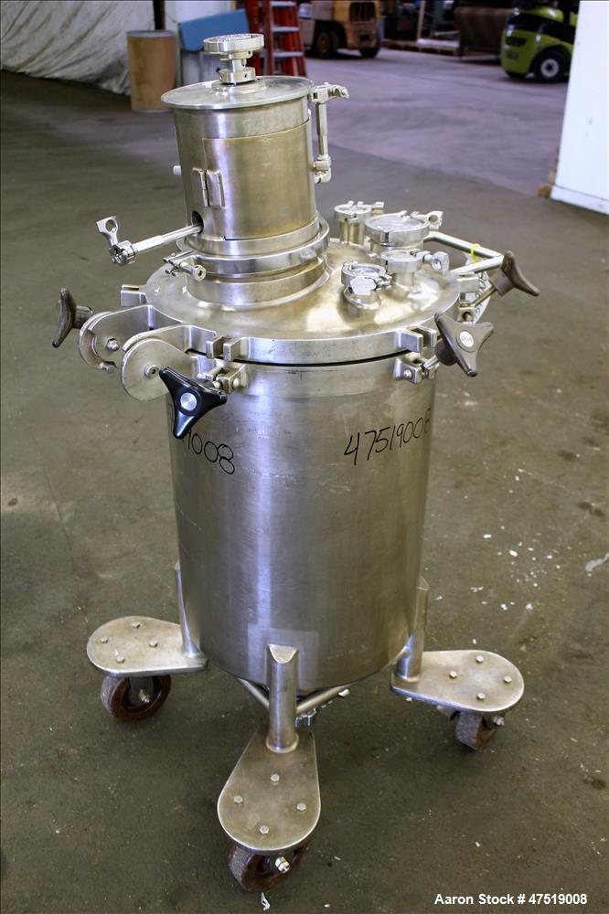 Used Lee Industries Mix Tank, Model 100LCBT, 26.4 Gallon (100 Liter), 316 Stain