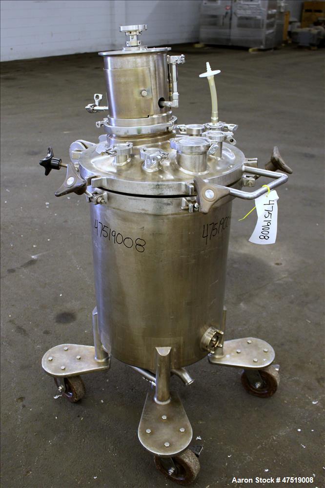 Used- Lee Industries Mix Tank, Model 100LCBT, 26.4 Gallon (100 Liter), 316 Stain