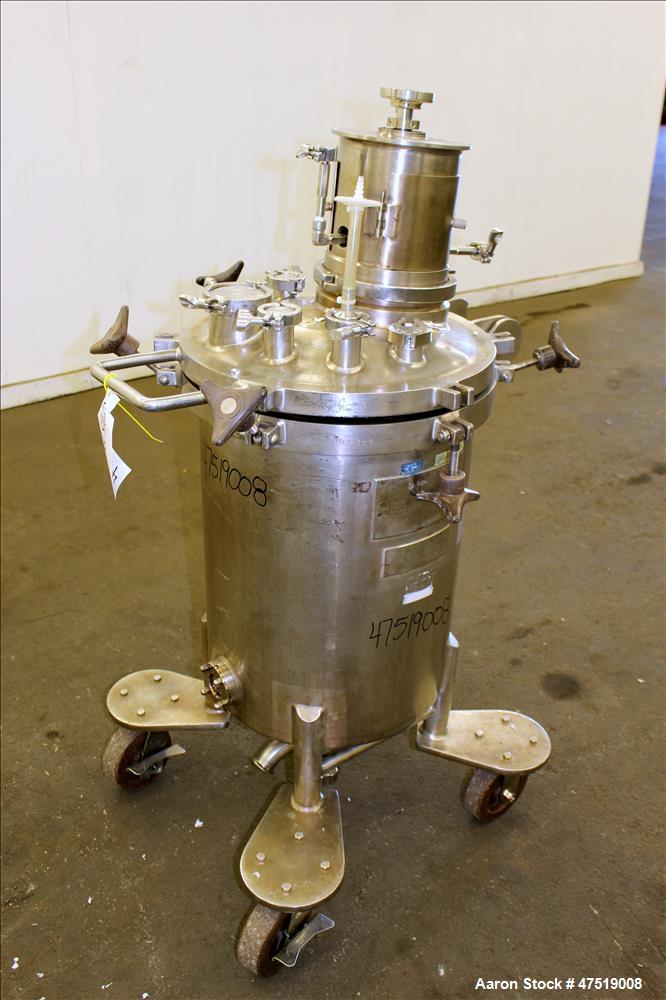 Used Lee Industries Mix Tank, Model 100LCBT, 26.4 Gallon (100 Liter), 316 Stain