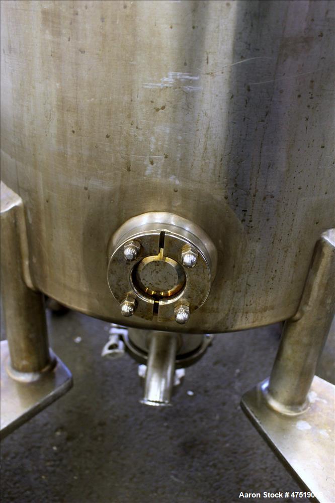 Used Lee Industries Mix Tank, Model 100LCBT, 26.4 Gallon (100 Liter), 316 Stain