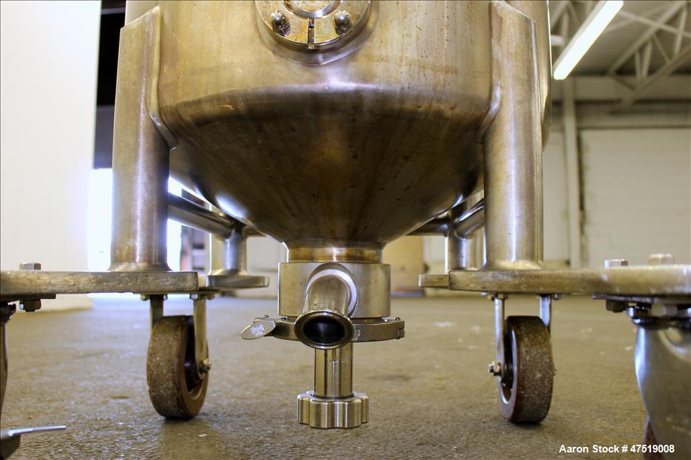 Used Lee Industries Mix Tank, Model 100LCBT, 26.4 Gallon (100 Liter), 316 Stain