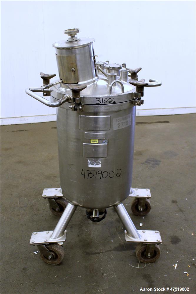 Used Lee Industries Mix Tank, Model 100LCBT, 26.4 Gallon (100 Liter), 316 Stain