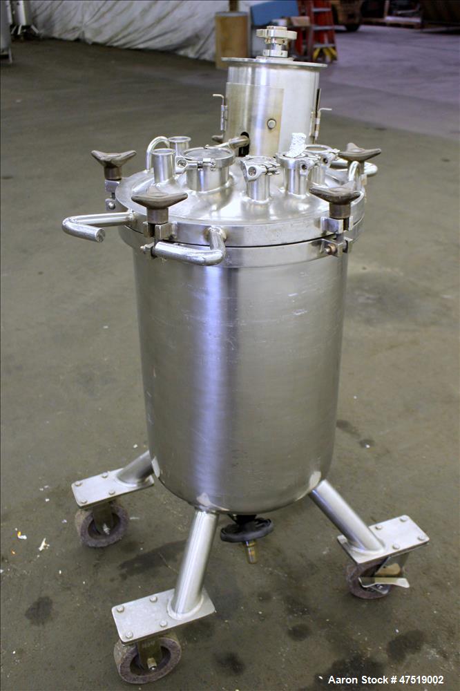 Used Lee Industries Mix Tank, Model 100LCBT, 26.4 Gallon (100 Liter), 316 Stain