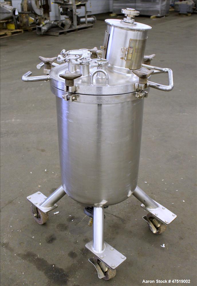 Used Lee Industries Mix Tank, Model 100LCBT, 26.4 Gallon (100 Liter), 316 Stain