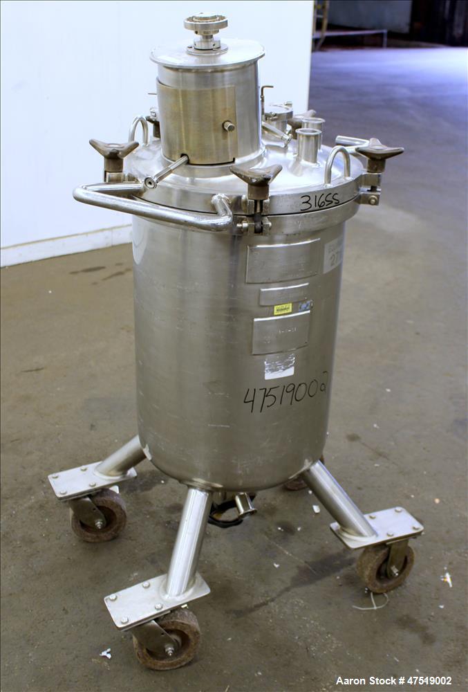 Used Lee Industries Mix Tank, Model 100LCBT, 26.4 Gallon (100 Liter), 316 Stain