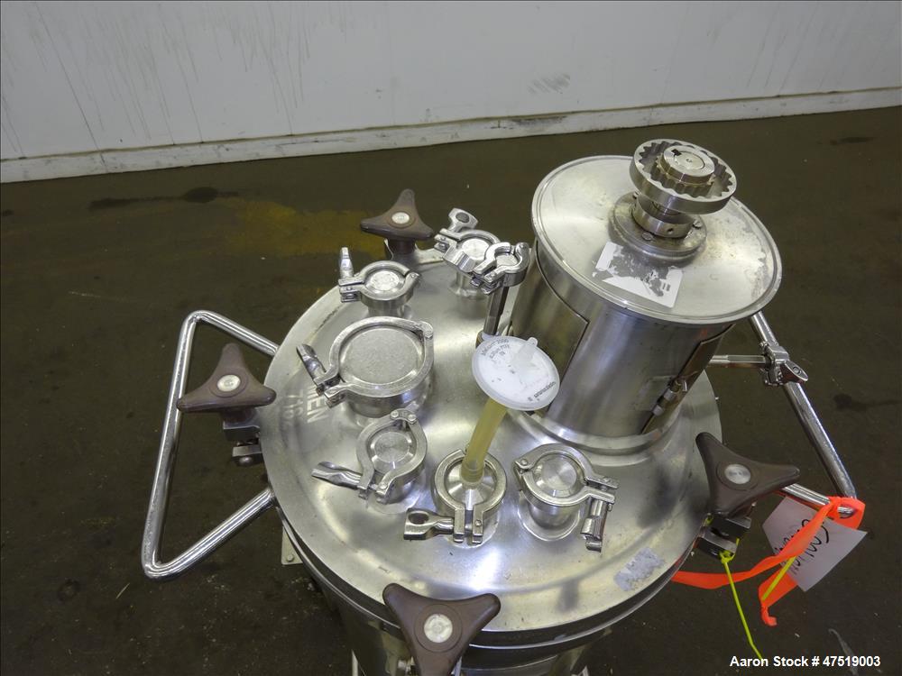 Used Lee Industries Mix Tank, Model 100LCBT, 26.4 Gallon (100 Liter), 316 Stain