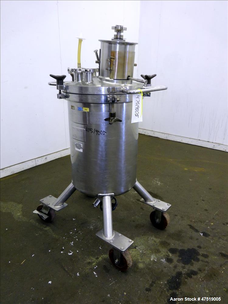 Used Lee Industries Mix Tank, Model 100LCBT, 26.4 Gallon (100 Liter), 316 Stain